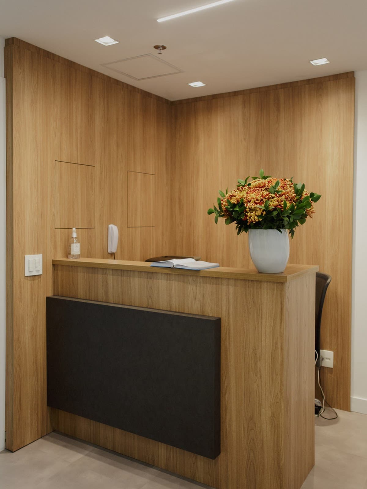 Recepção da ATMA Odontologia Integrada em Vila Olímpia